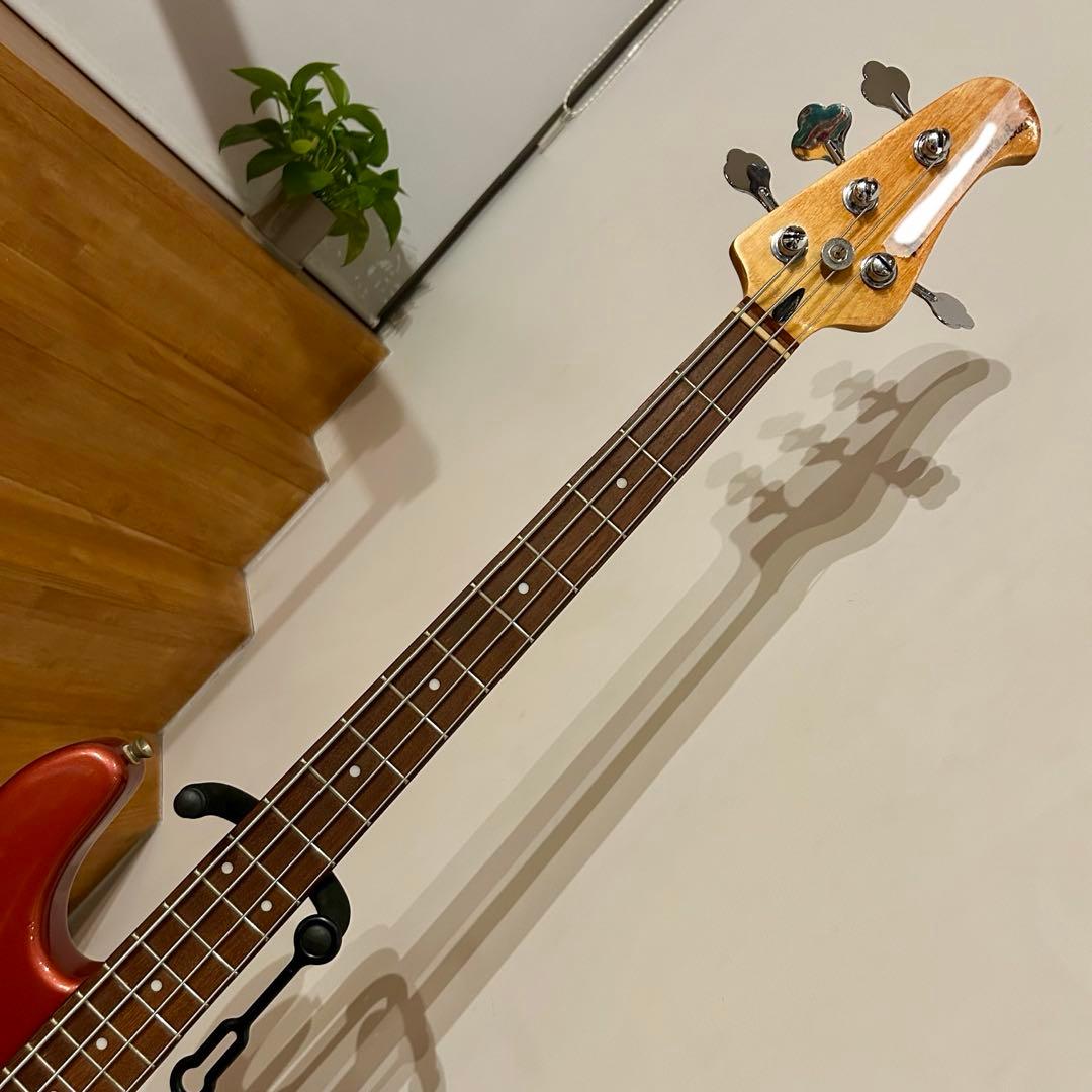 スティングレイタイプ　パッシブベース　渋めのピンクメタリック