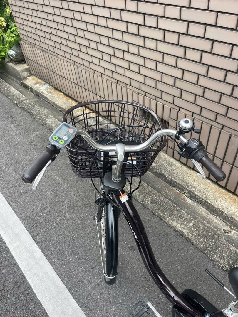 美品12.3Ah ヤマハ電動アシスト自転車 26インチ