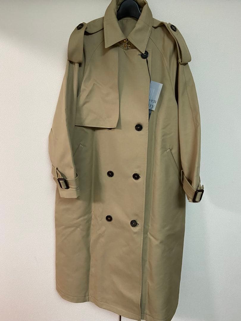 タグ付　新品　未使用品　セブンフェアリー　ベーシック　トレンチコート
