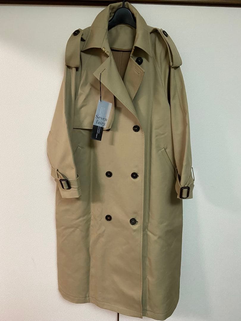 タグ付　新品　未使用品　セブンフェアリー　ベーシック　トレンチコート