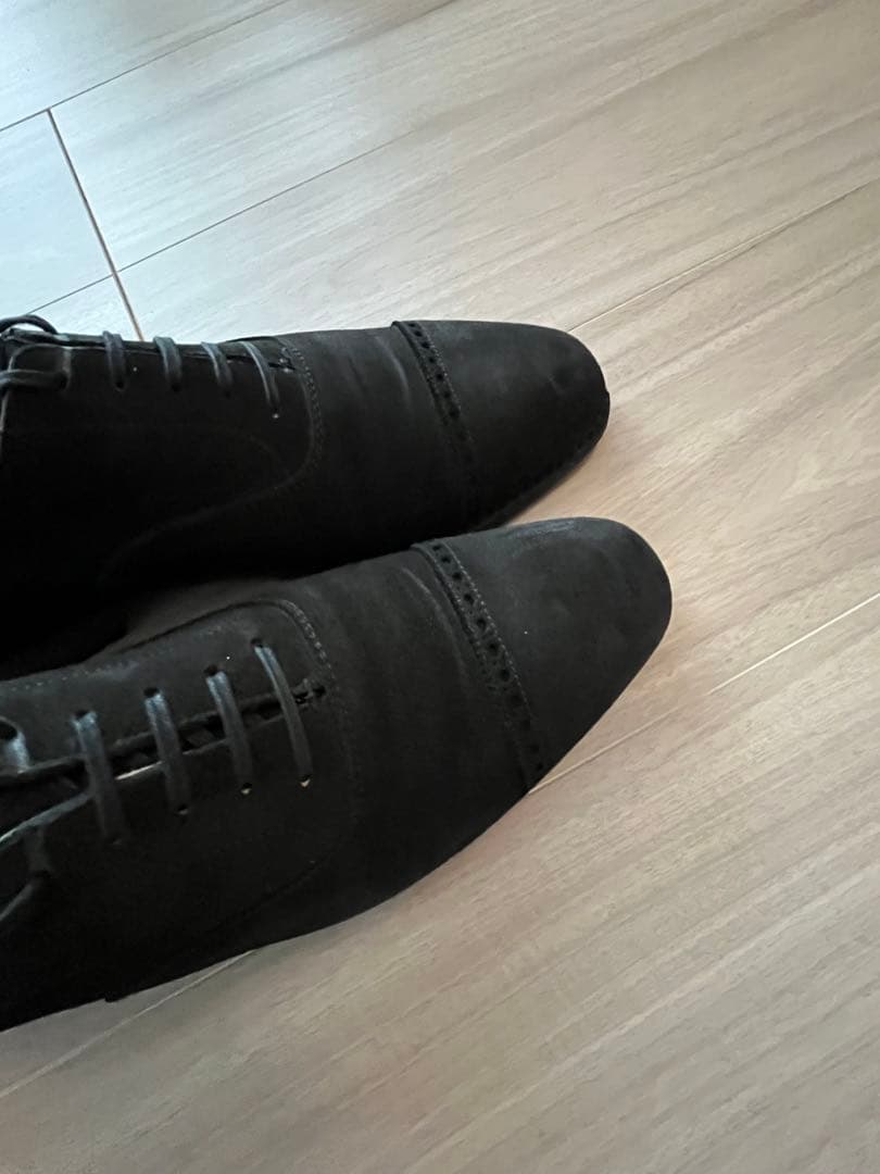 6Ｄクロケット＆ジョーンズ　BELGRAVE 黒スエード　ダイナイトソール