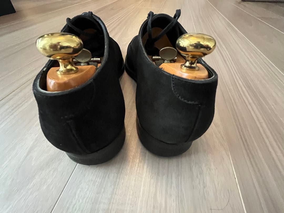 6Ｄクロケット＆ジョーンズ　BELGRAVE 黒スエード　ダイナイトソール