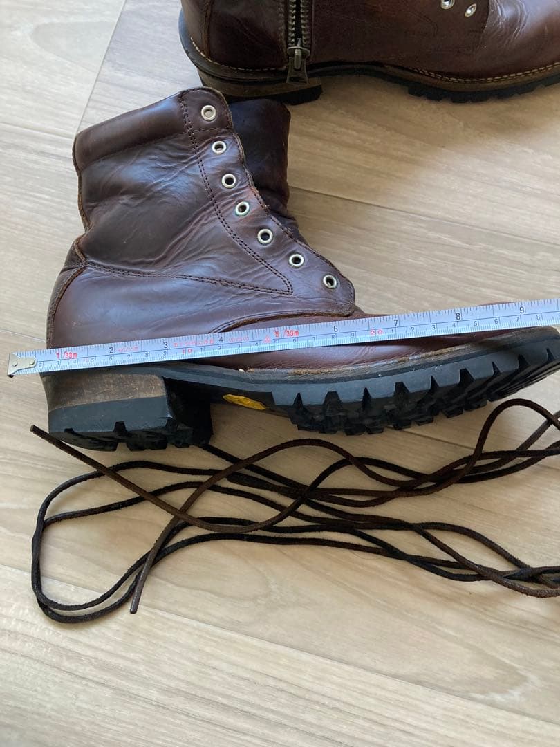 SLOW WEAR LION ブラウン エンジニアブーツ