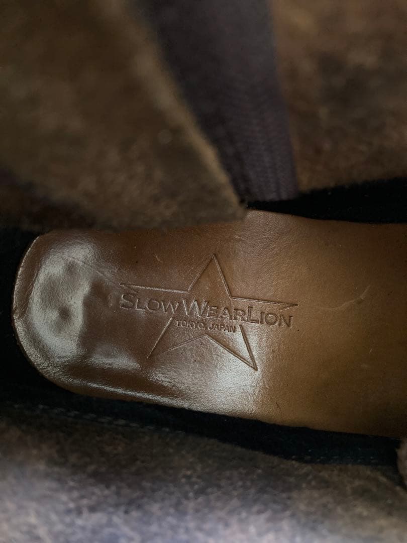 SLOW WEAR LION ブラウン エンジニアブーツ