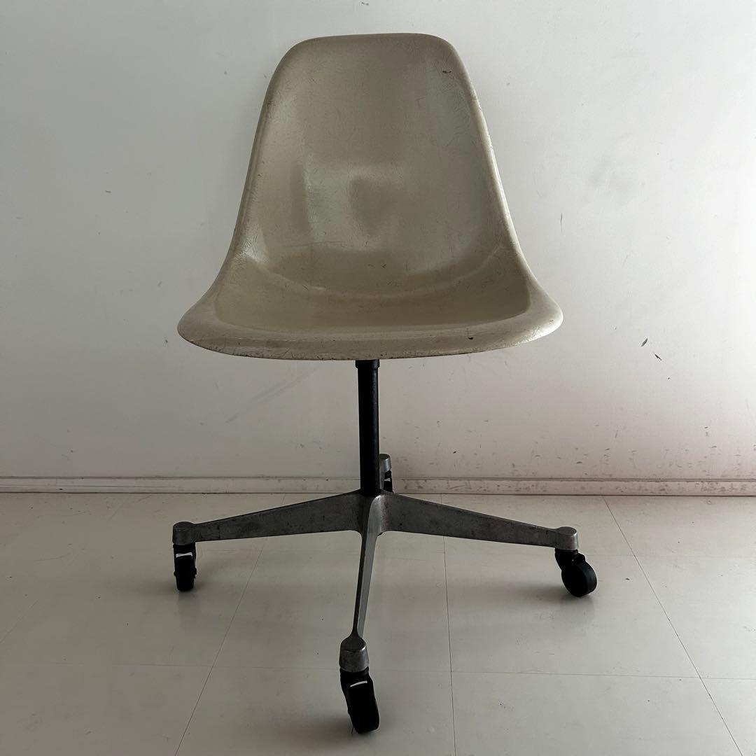 ハーマンミラー イームズ サイドシェルチェア キャスター付き コントラクトベース