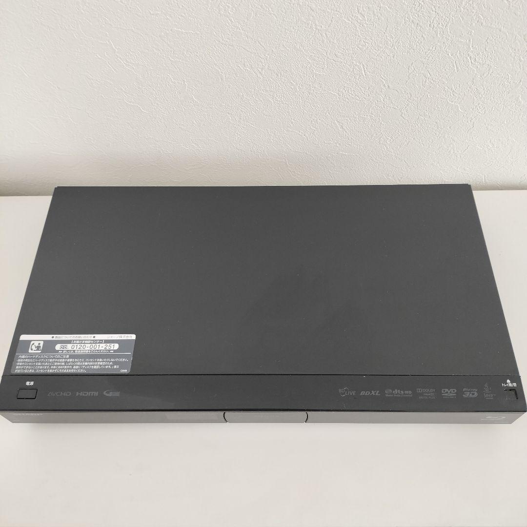 SHARP ブルーレイレコーダー BD-S520 リモコン付き
