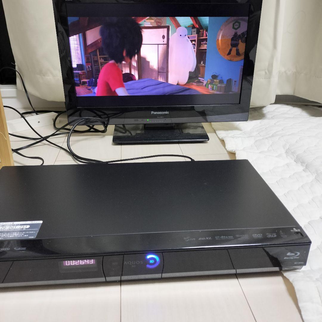 SHARP ブルーレイレコーダー BD-S520 リモコン付き