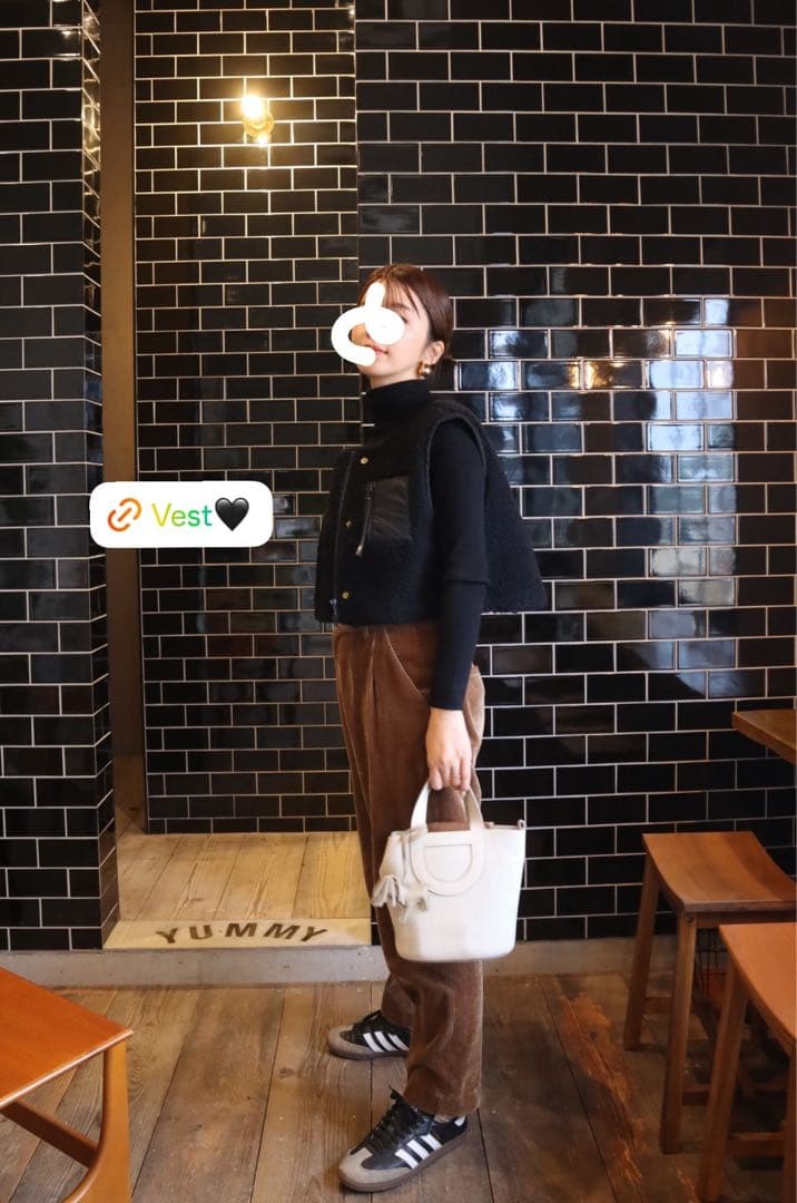 epa リバーシブルショートベスト