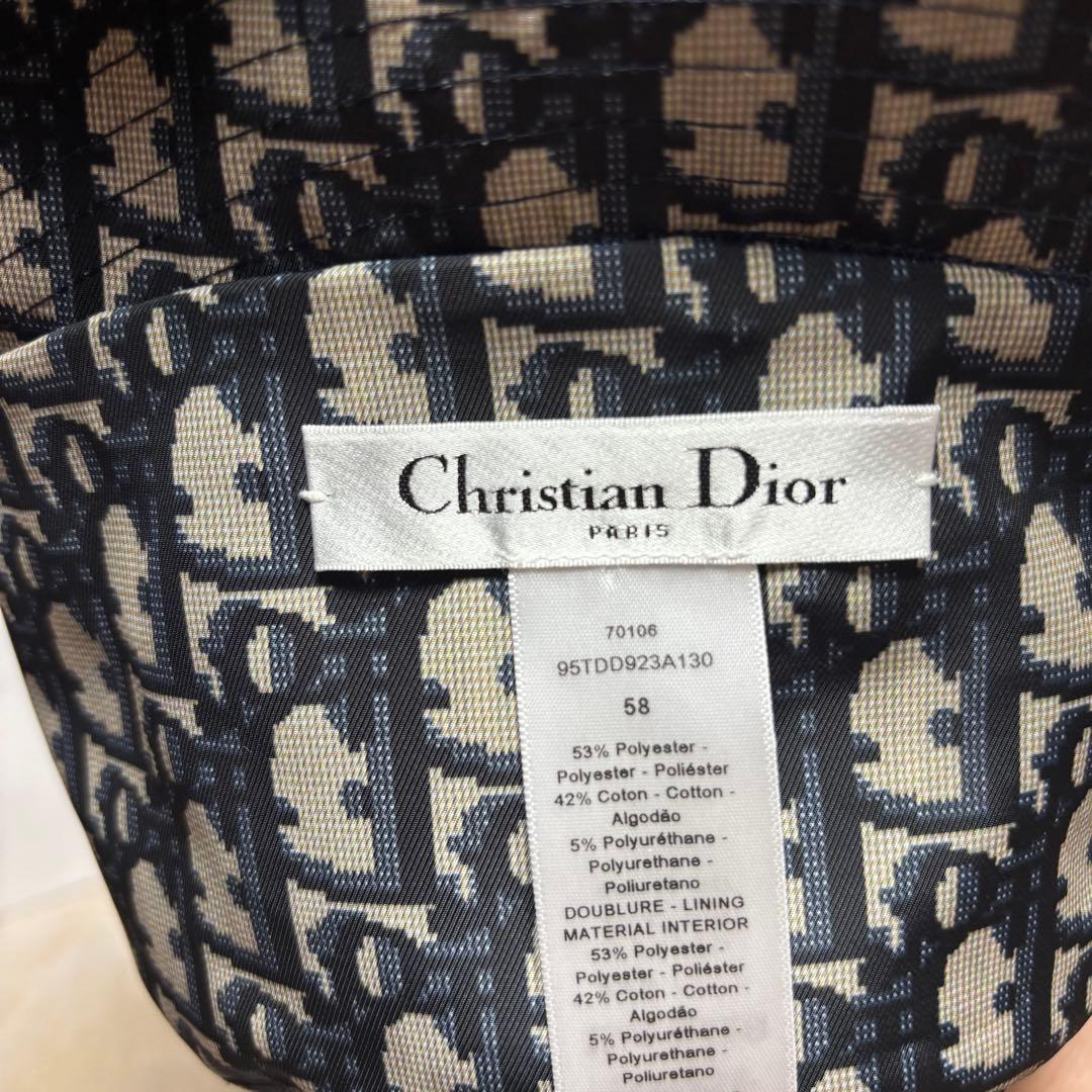 Christian Dior　ボブハット　リバーシブル　58サイズ