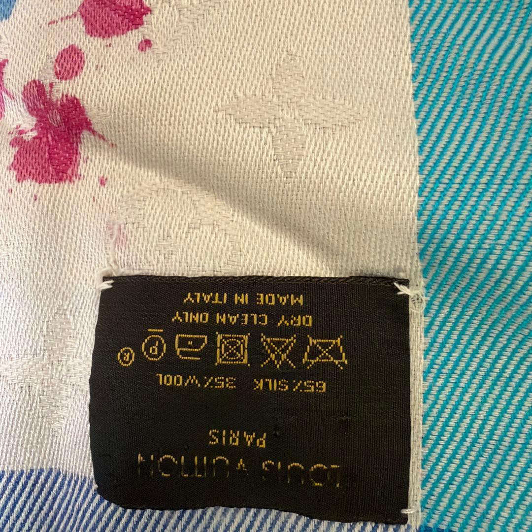 美品Louis Vuitton スプラッシュペイント ストール