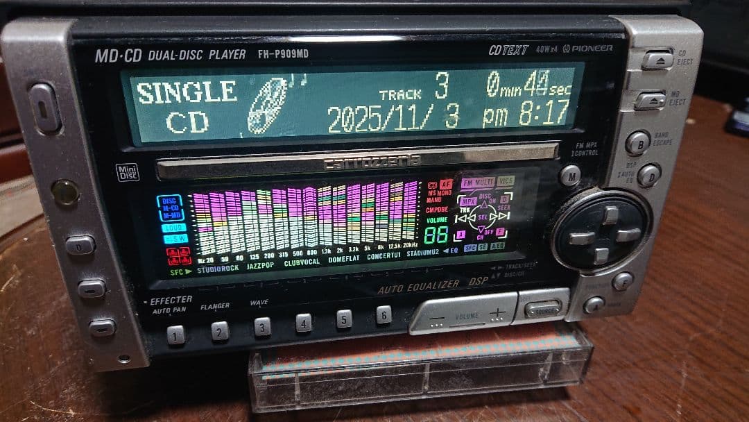 当時物、希少なカロッツェリア FH-P909MD 動作品