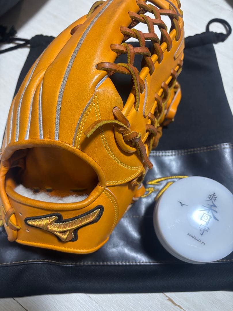 ミズノプロ　クラシック　軟式　外野手　グラブ