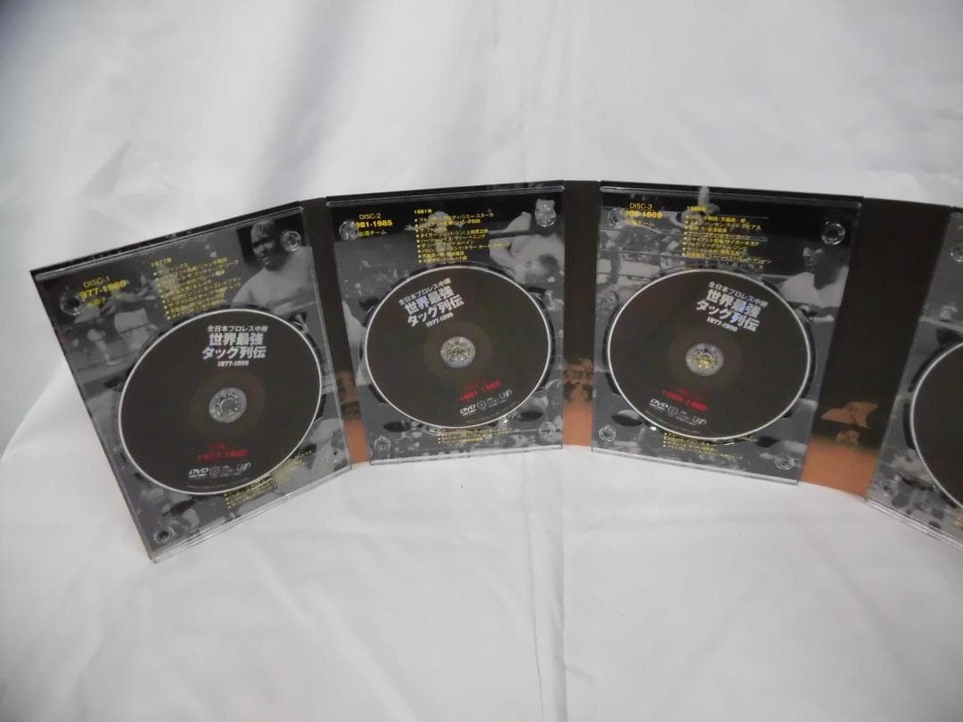 6枚組DVD 全日本プロレス中継 世界最強 タッグ列伝 1977-1999