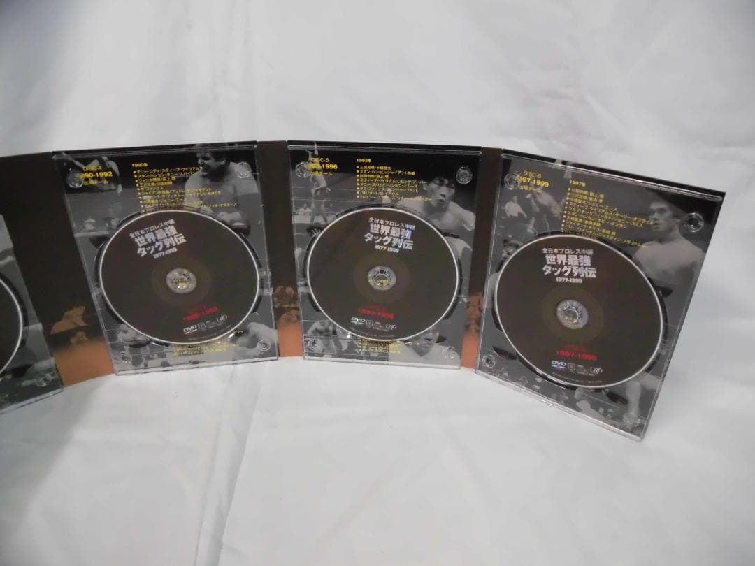6枚組DVD 全日本プロレス中継 世界最強 タッグ列伝 1977-1999