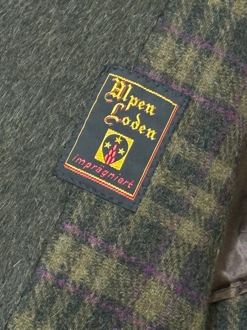 本日限定 イタリア製 モスグリーン ヴィンテージ ローデンコート