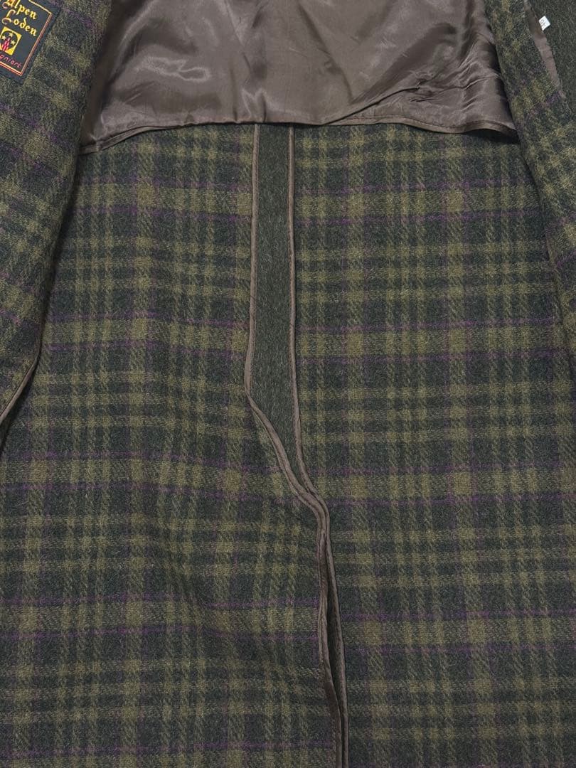 本日限定 イタリア製 モスグリーン ヴィンテージ ローデンコート