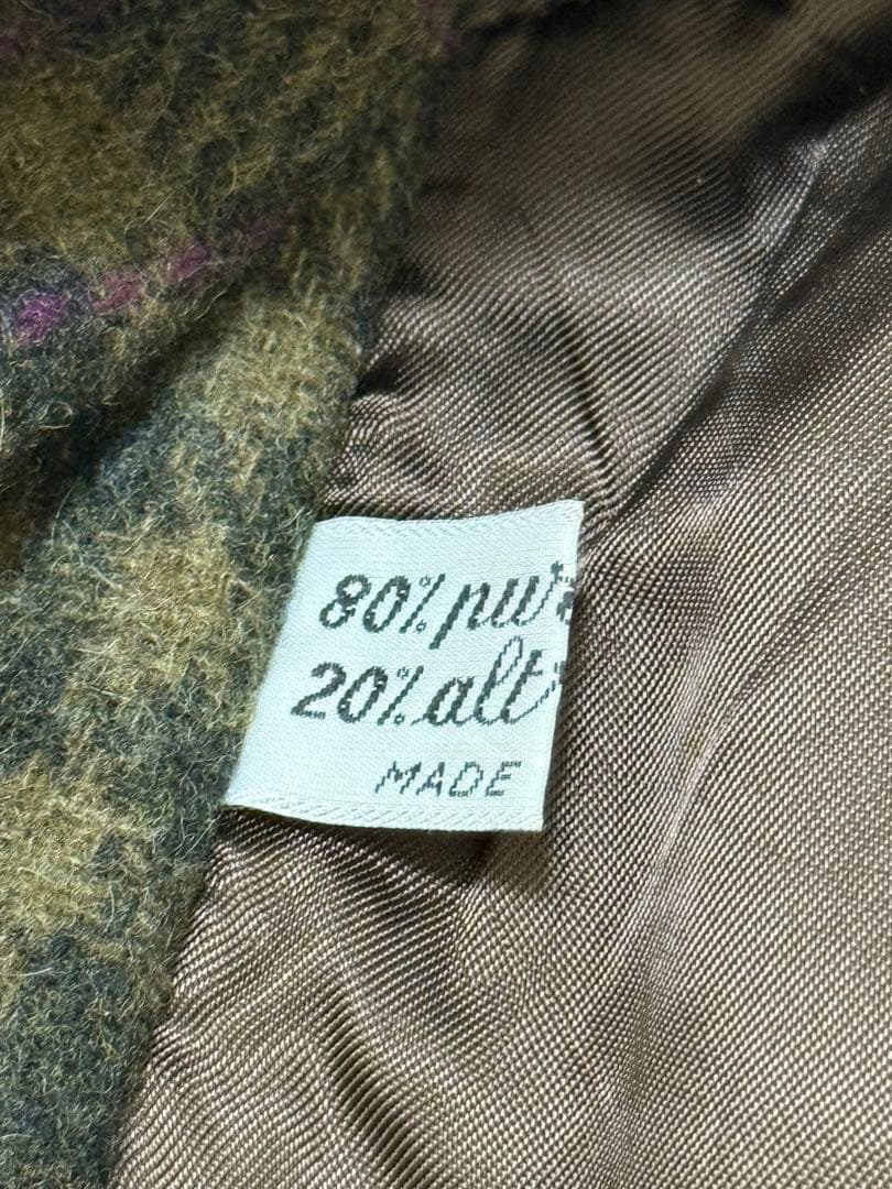 本日限定 イタリア製 モスグリーン ヴィンテージ ローデンコート