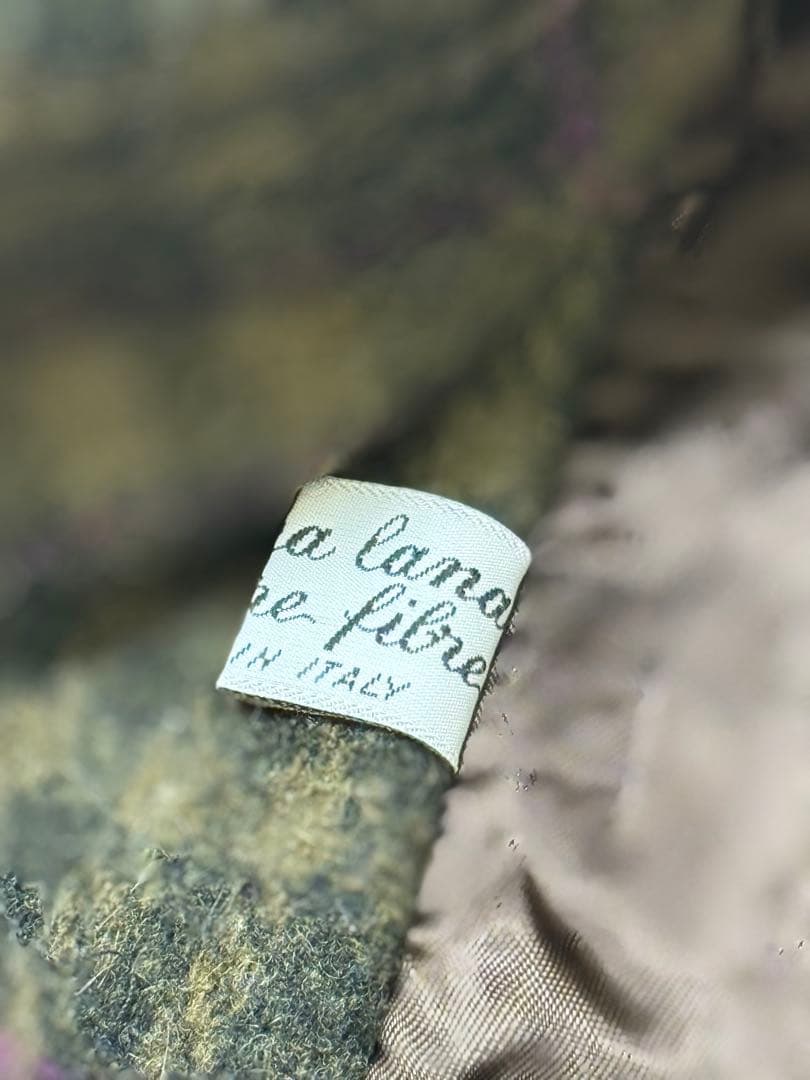 本日限定 イタリア製 モスグリーン ヴィンテージ ローデンコート