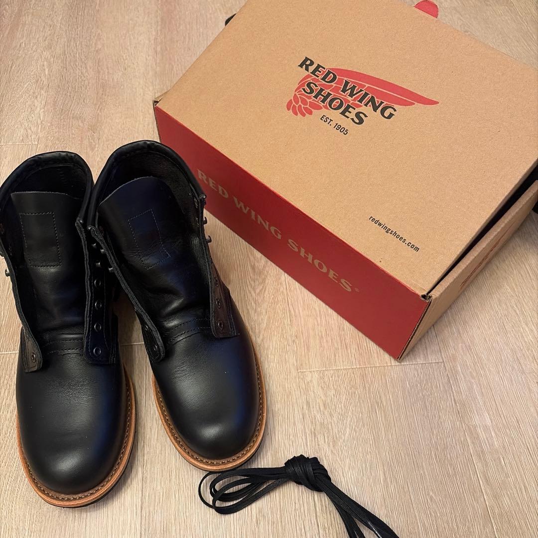 RED WING SHOES ブラックレザーブーツ