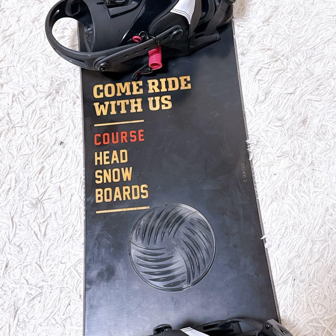 HEAD ヘッド スノーボード COURSE コース 153cm ビンディング付