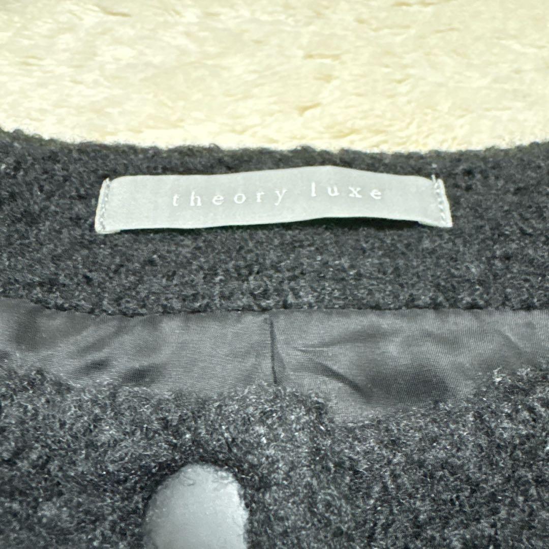 未使用級✨Theory luxe 24AW Lode Blenda ボアブルゾン