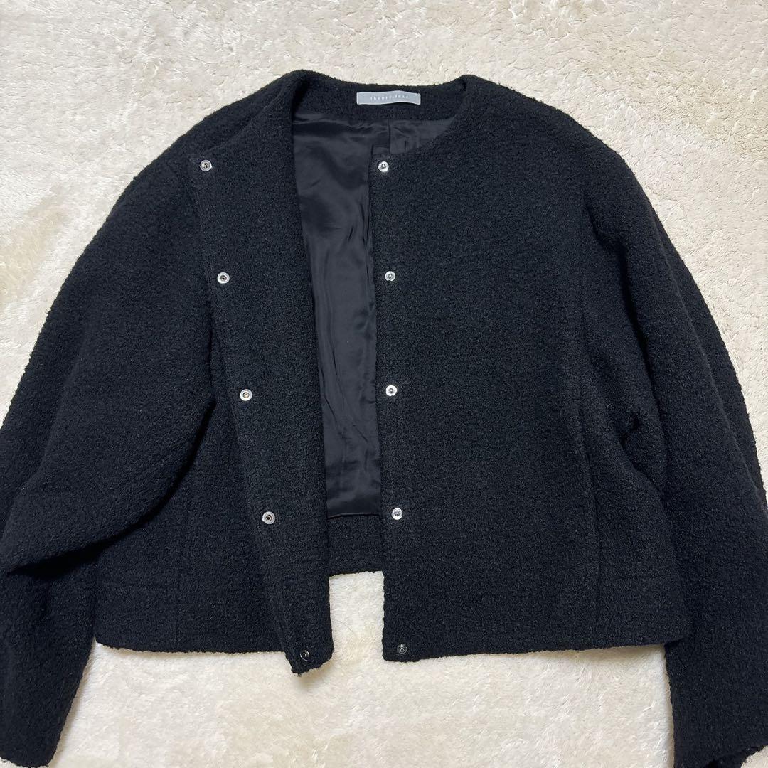 未使用級✨Theory luxe 24AW Lode Blenda ボアブルゾン