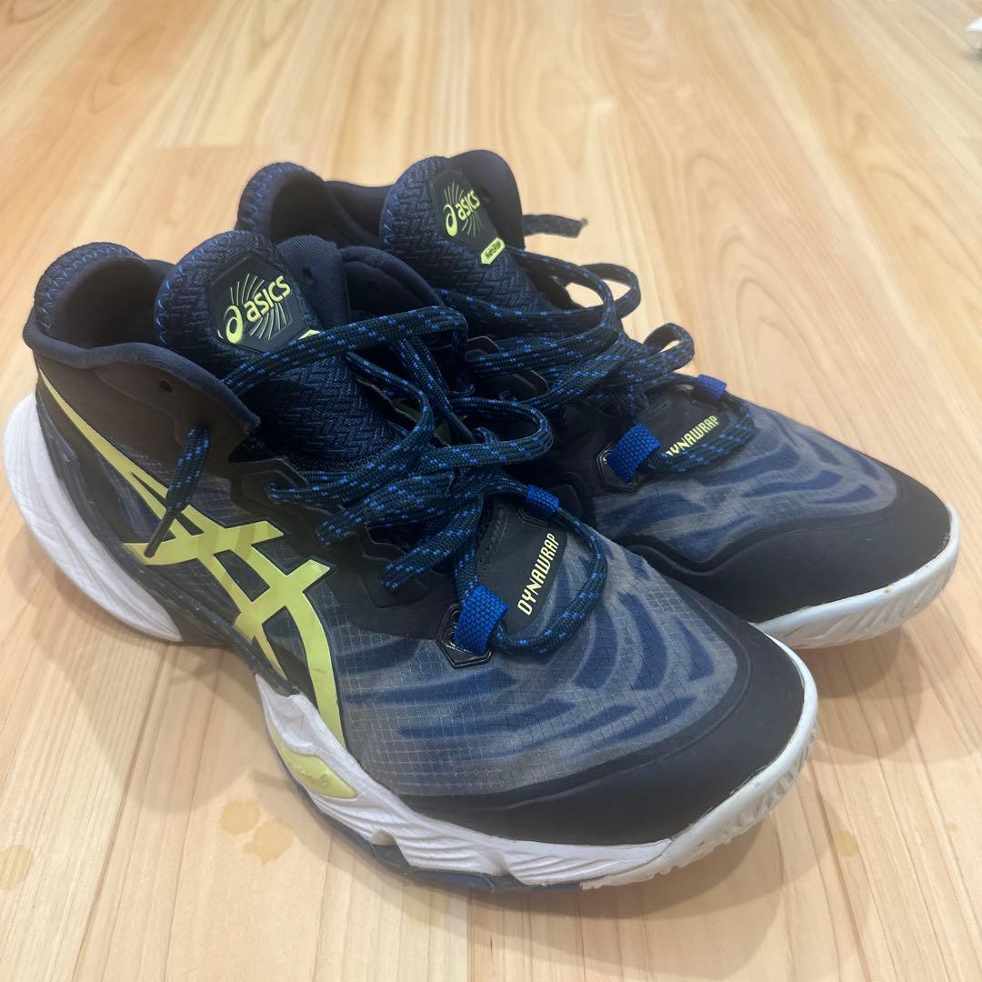 asicsメタライズバレーボールシューズ／27cm