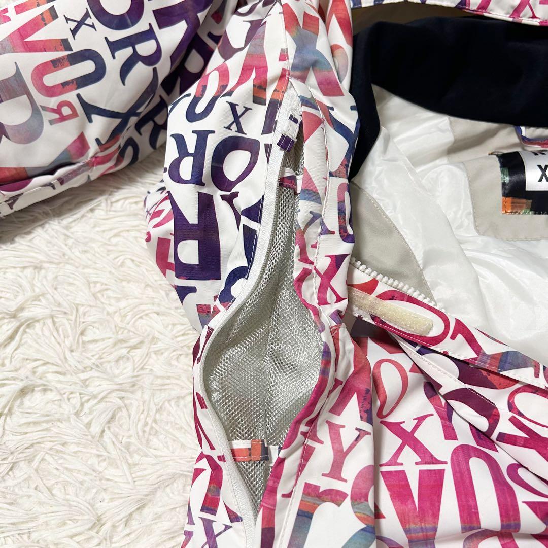 ROXY ロキシー スキー スノーボード 上下 レディース パステル 総柄 M