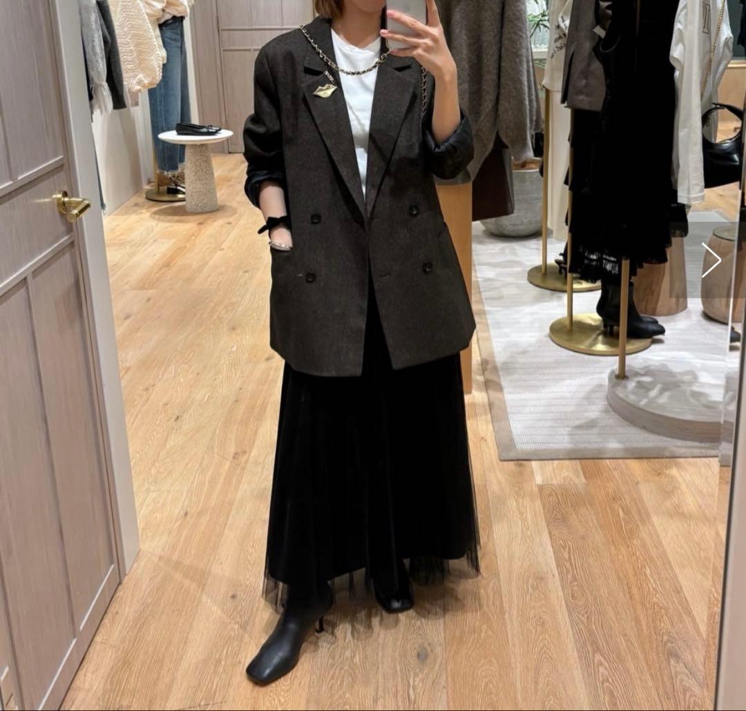 【♡hi♡お洋服中心】LOUNGEDRESS ダブルジャケット