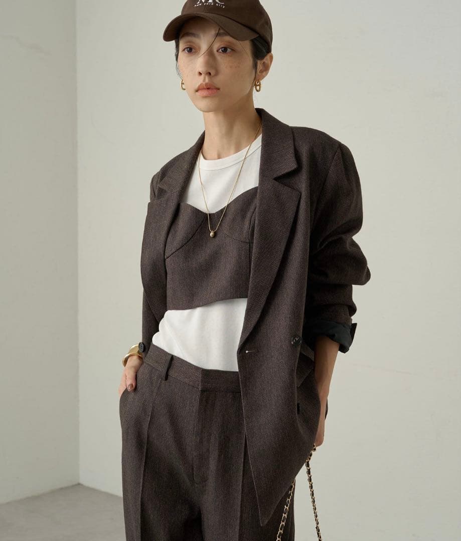 【♡hi♡お洋服中心】LOUNGEDRESS ダブルジャケット