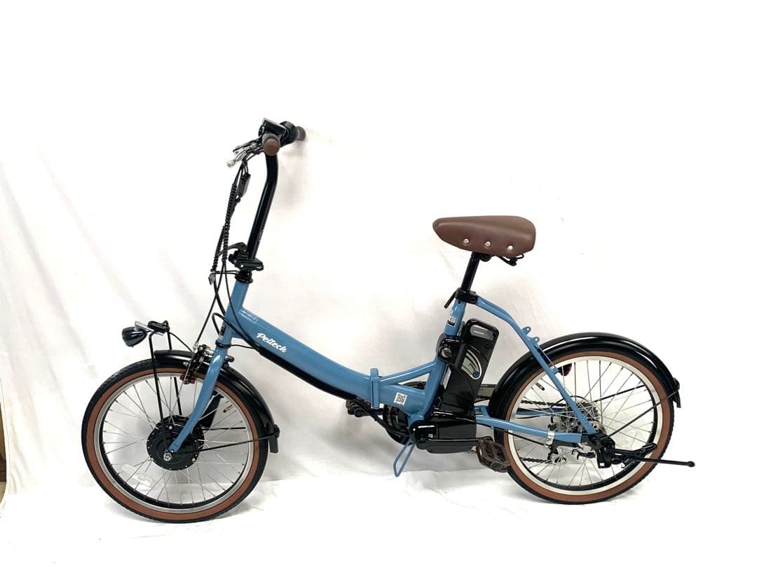 【即乘】Peltech折り畳み電動アシスト自転車20インチ 動作確認済