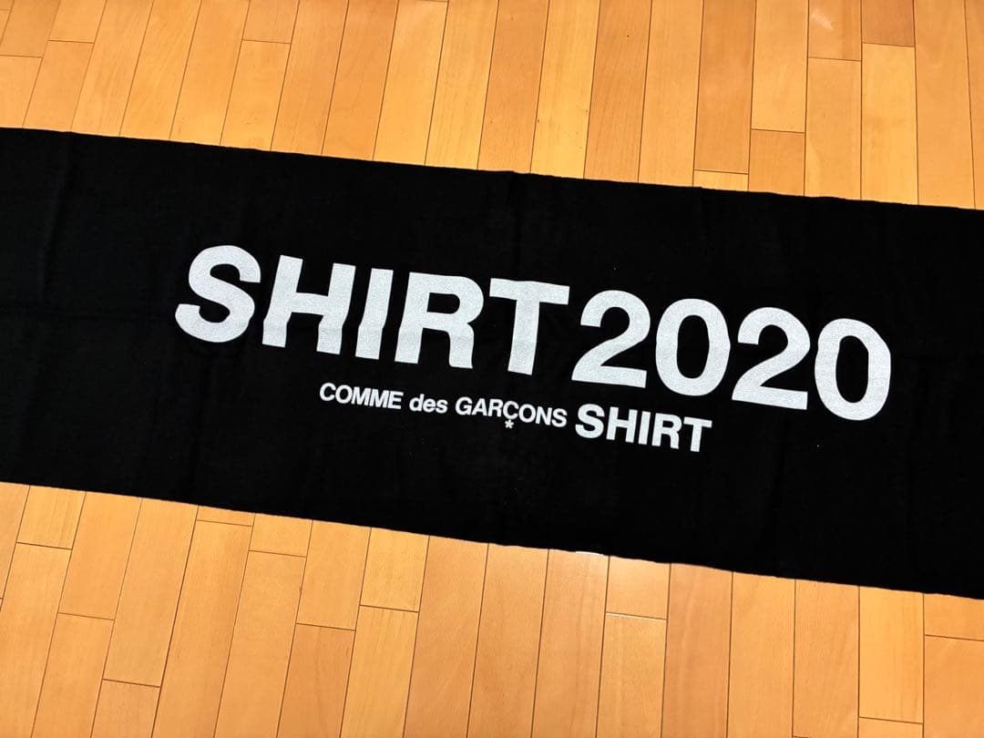 COMME des GARÇONS SHIRT SHIRT 2020 黒マフラー
