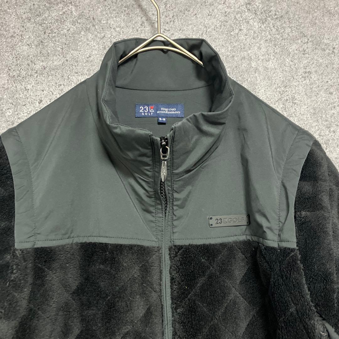 23区GOLF　2WAY ワンピース　ブラック　長袖　黒　丈長め　暖か　ゴルフ