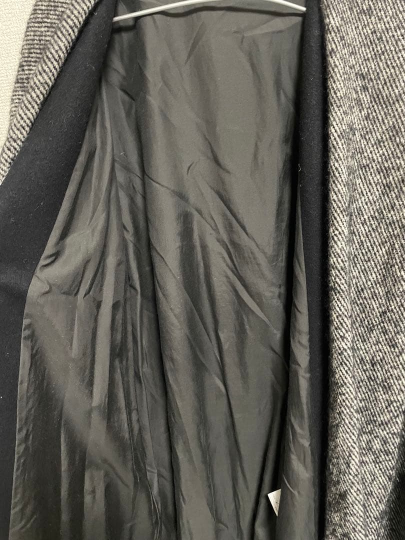 YLÈVE (イレーヴ) アルパカブレンド ショールカラー ガウンコート