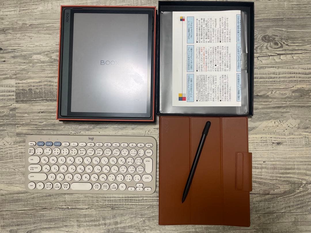 電子書籍リーダー本体 BOOX Tab Ultra C Pro pebble keys 2 K380s
