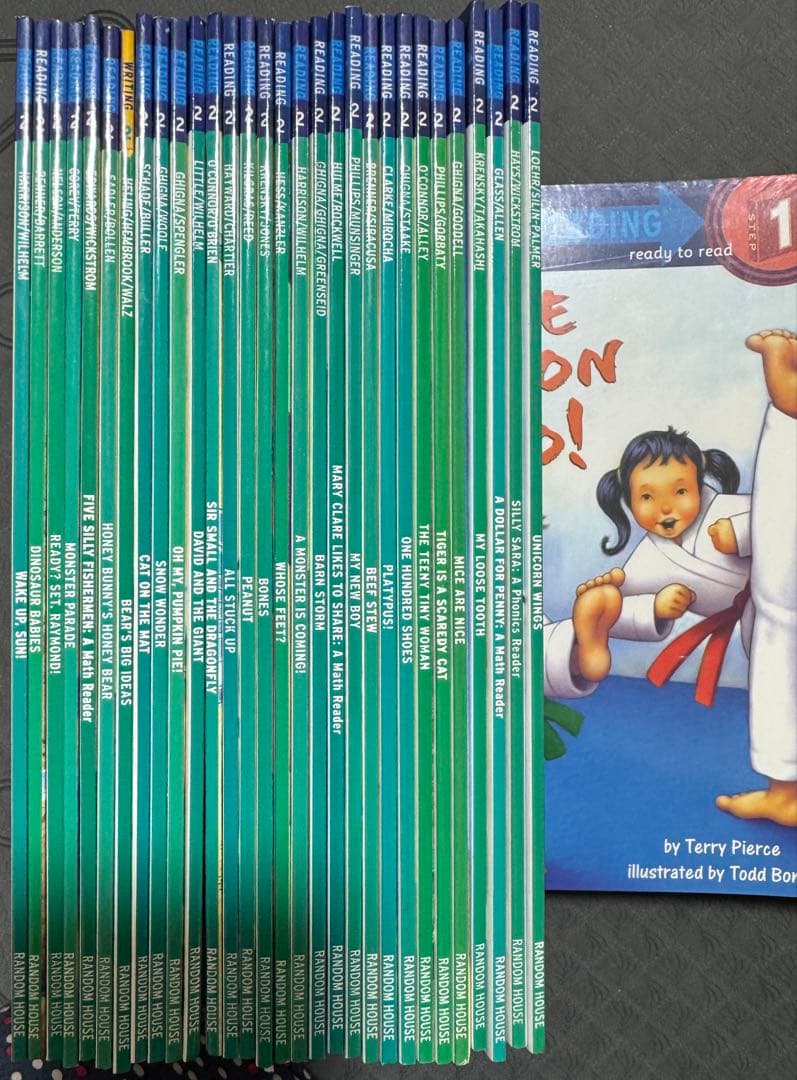 新品60冊2セットStep into Reading絵本レベル1と2英語 多読