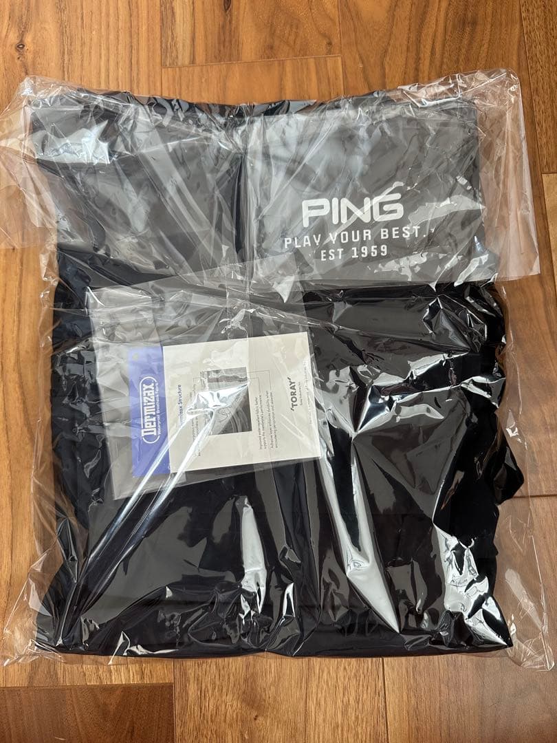 新品 未使用 PING ダーミザクス レインウェア セット