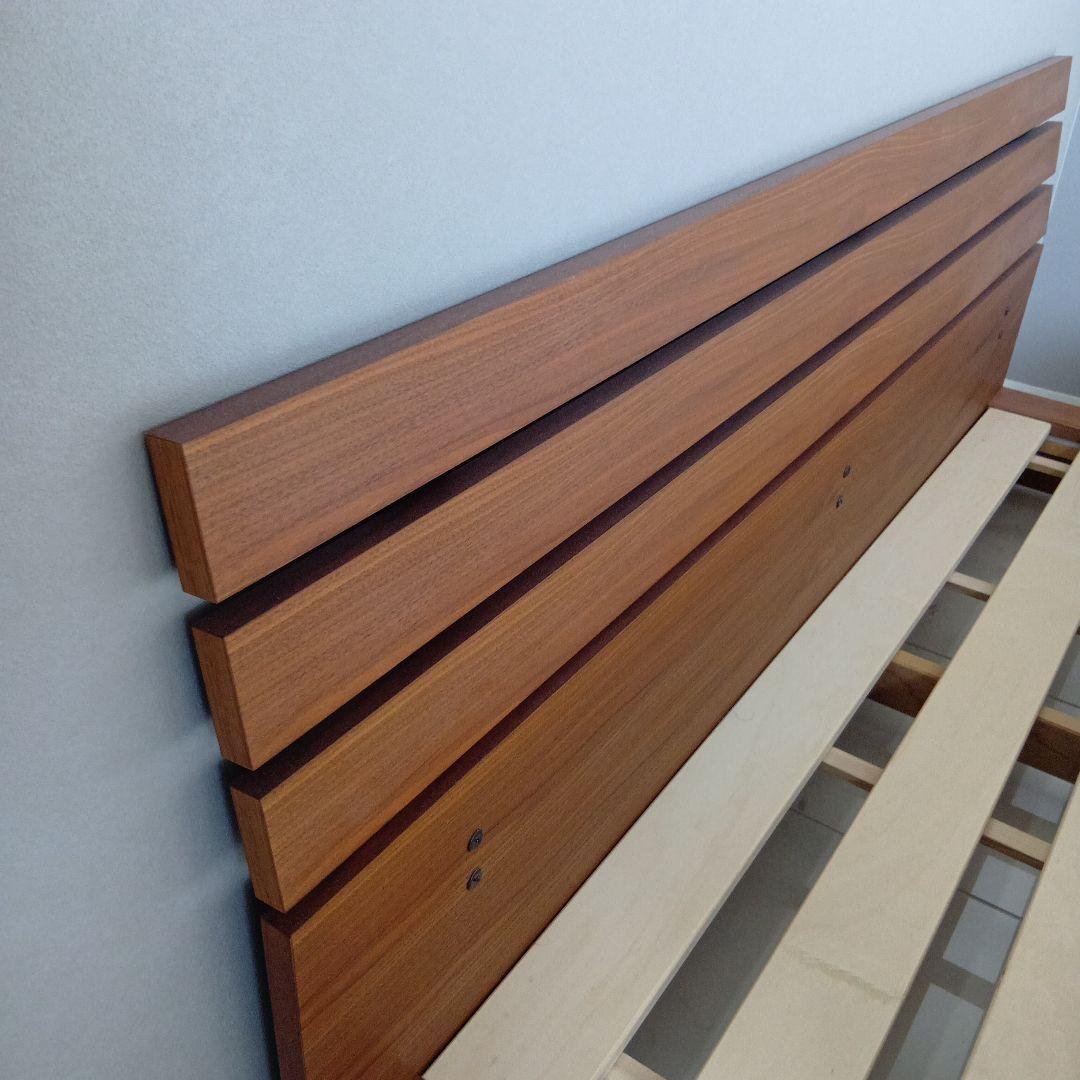 アクタス FB2 ベッド ラダー ウォールナット クイーン