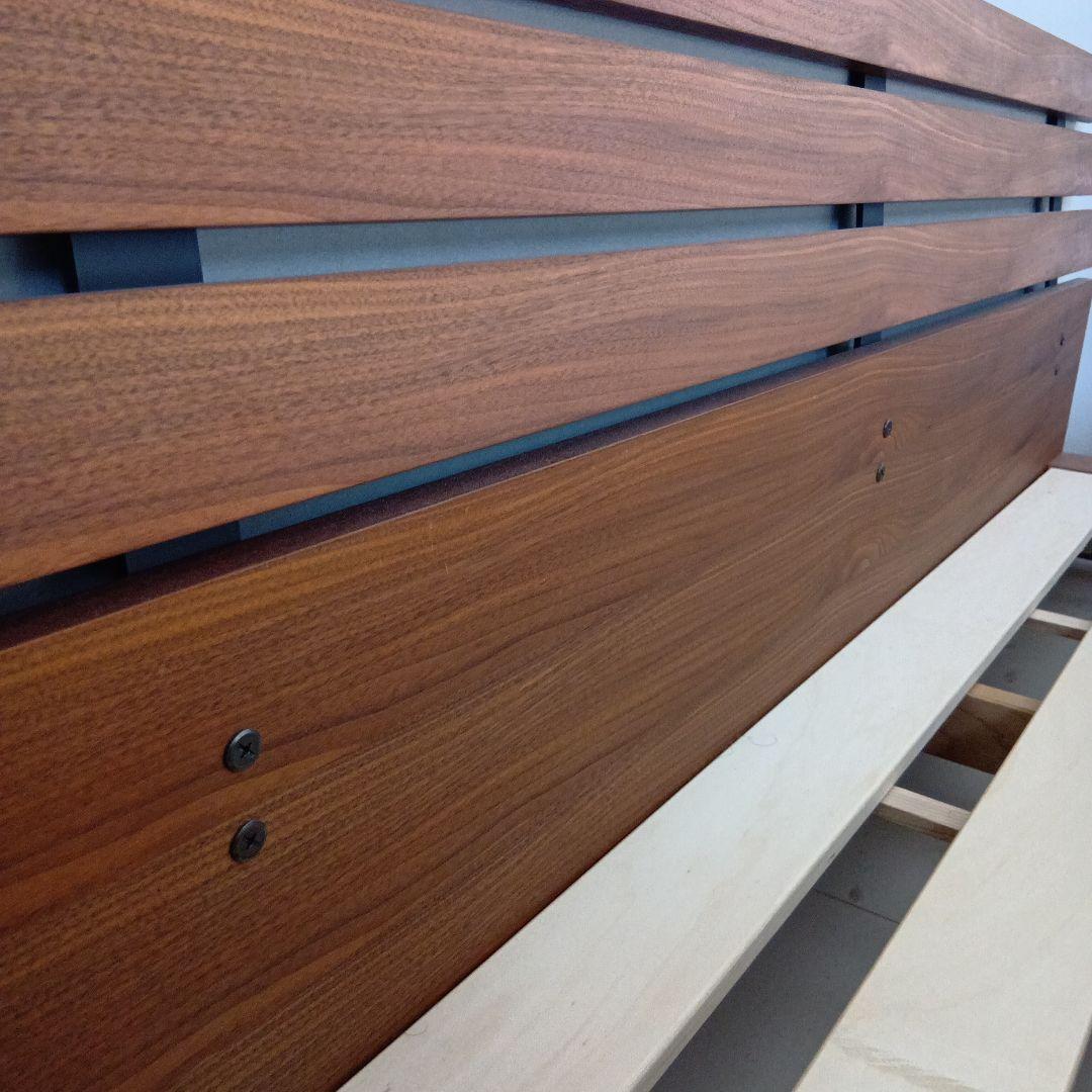 アクタス FB2 ベッド ラダー ウォールナット クイーン