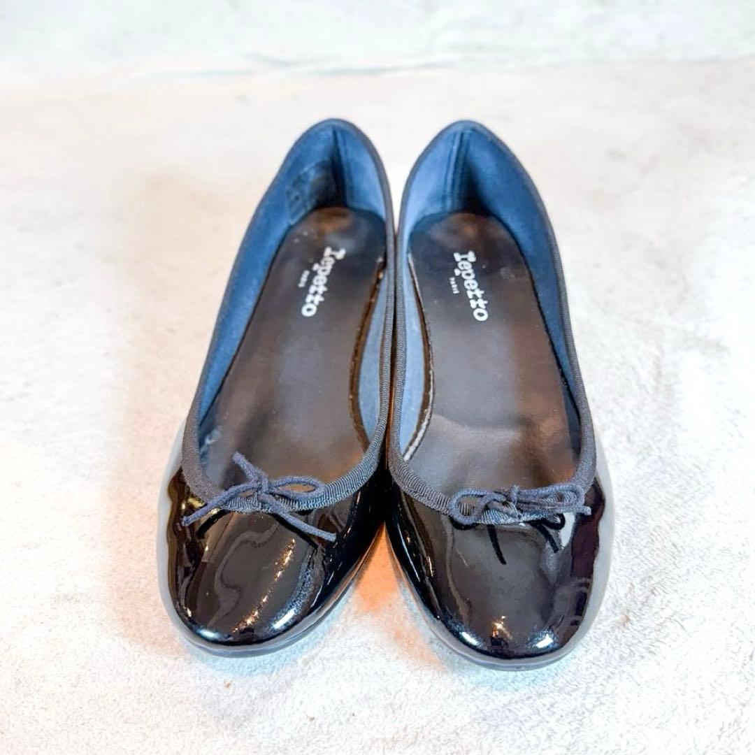 Repetto レペット カミーユ ブラック バレエシューズ 38