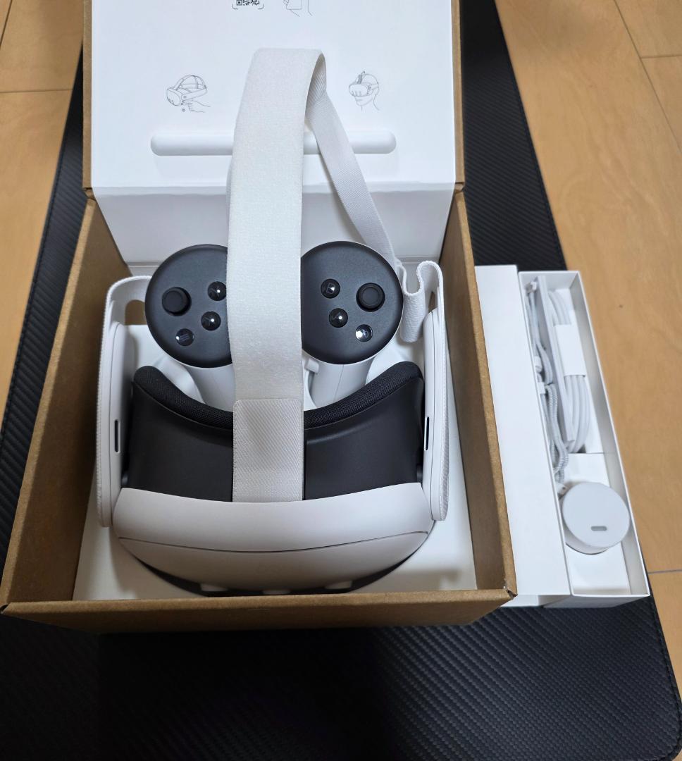  Quest 3 512GB 別売ストラップ フェイスカバー 収納ケース