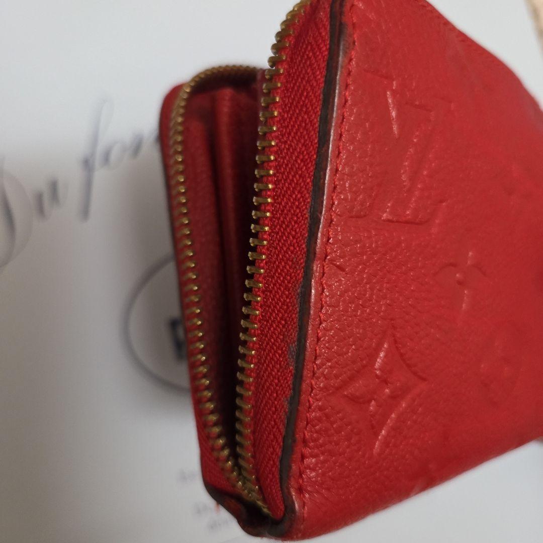 L*4様 Louis Vuitton レッド 長財布
