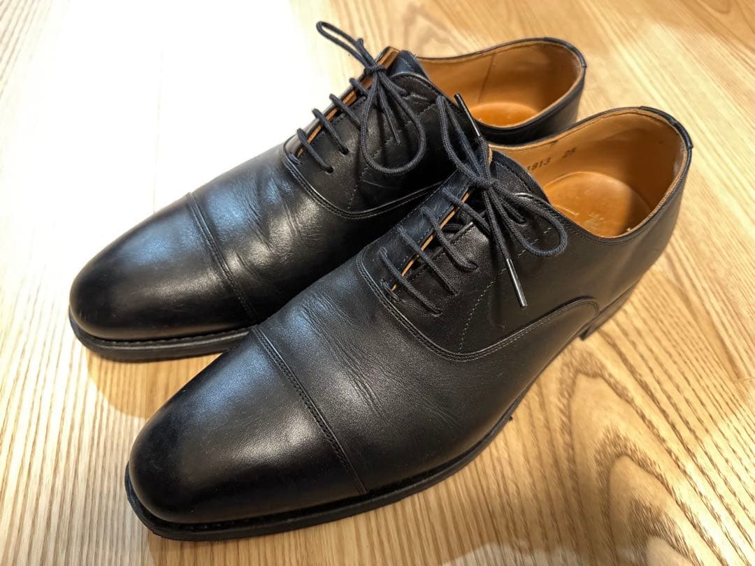 スコッチグレイン　ストレートチップ