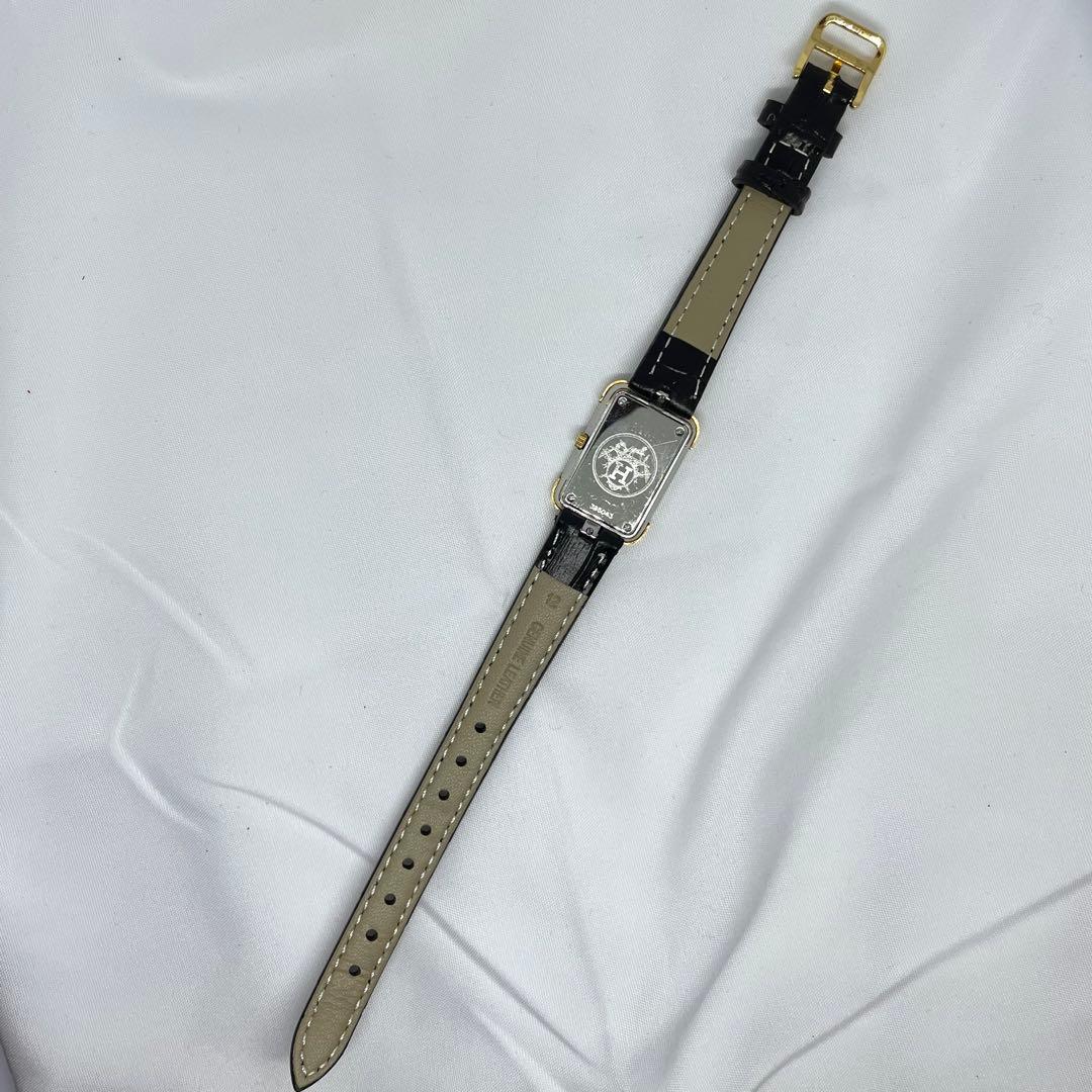 47 HERMES エルメス クロアジュール 腕時計 レディース 稼働品