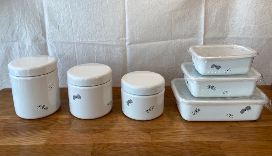 【新品未使用】野田琺瑯×ミナペルホネン　6点セット