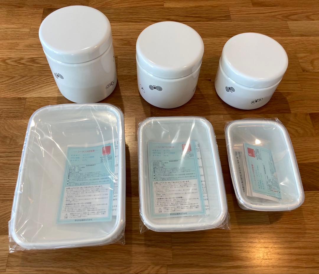 【新品未使用】野田琺瑯×ミナペルホネン　6点セット