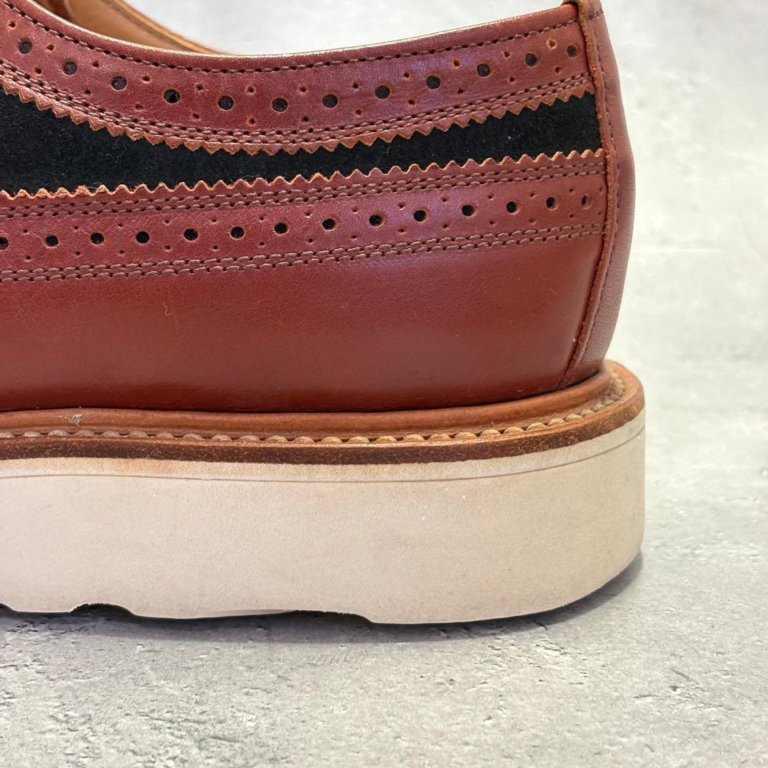 サンダース　SANDERS (UK7.5) DUFFER別注　レザースニーカー