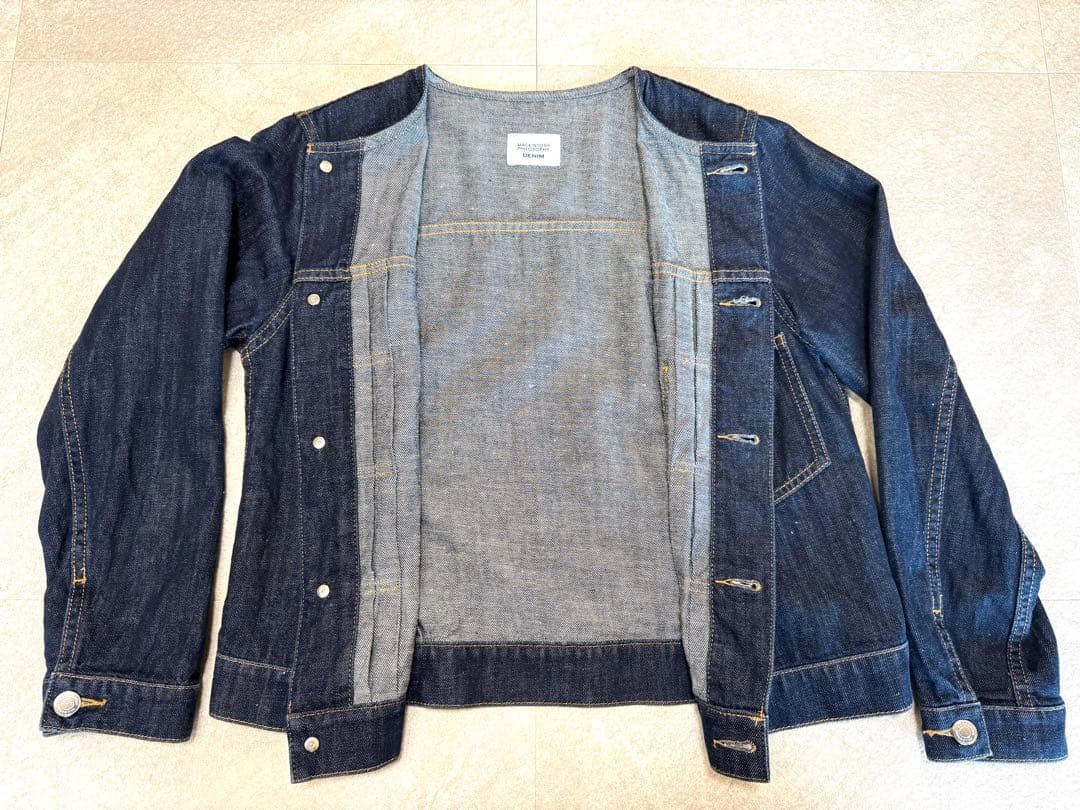 マッキントッシュフィロソフィー　デニムジャケット　レディース　春　ネイビー　38