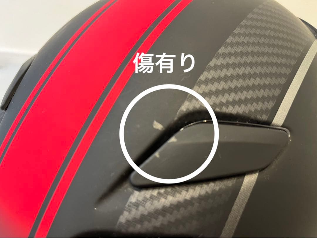 XR-1100 SHOEI フルフェイスヘルメット ブラック/レッド