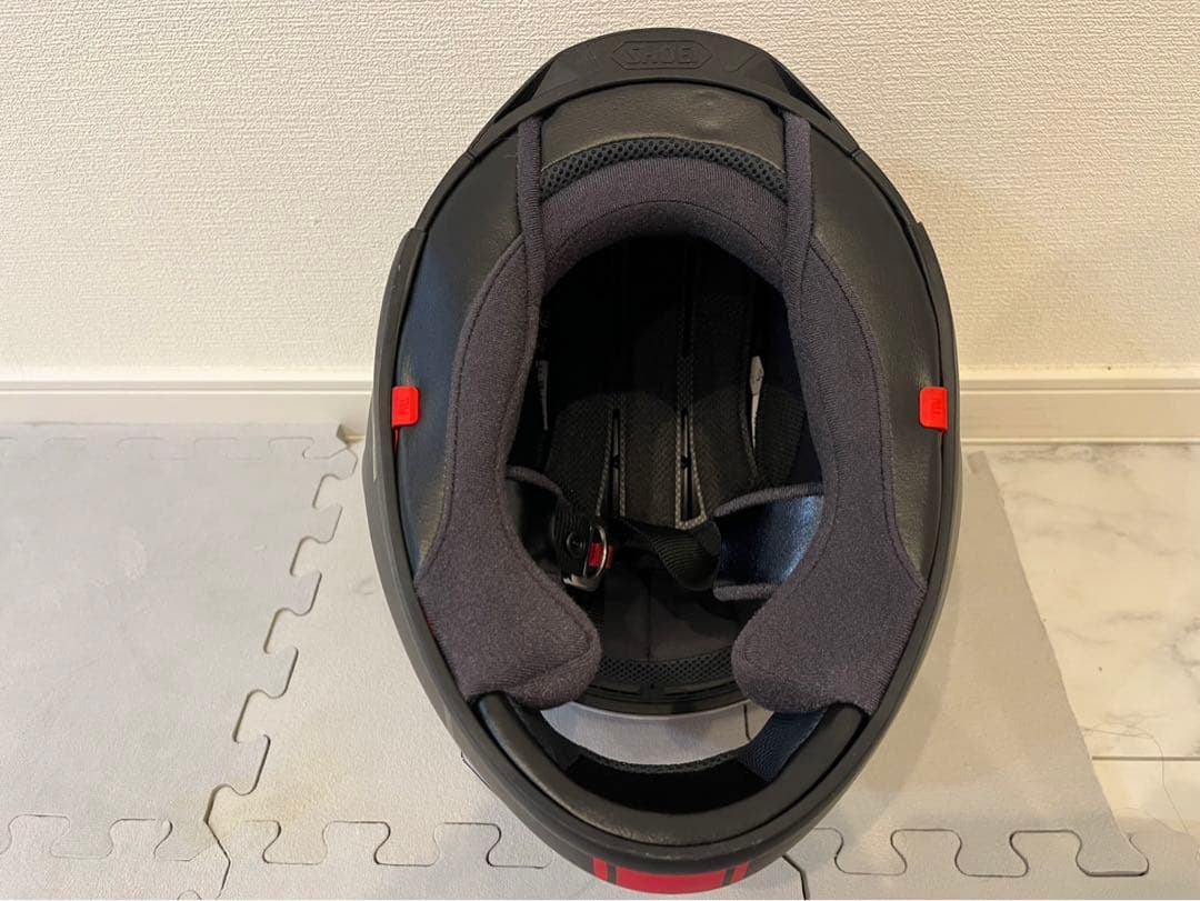 XR-1100 SHOEI フルフェイスヘルメット ブラック/レッド